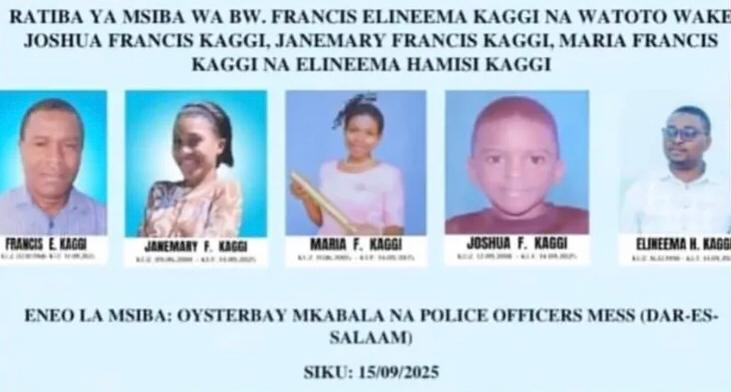 Wanafamilia wa Tano Wafariki Dunia Wakitoka Mazikoni