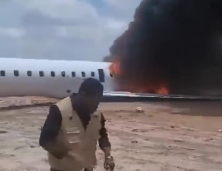 Ndege Yapata Ajari Ikiwa na Waziri Ndani