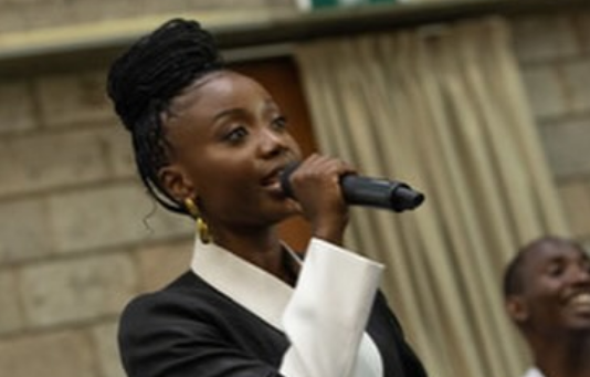 Frida Amani Aperorm Mbele ya Marais 10 Kenya