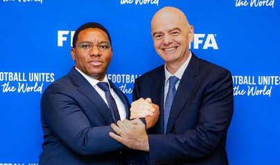 Makonda Ateta na Rais wa Fifa