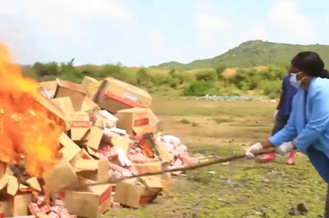 Bidhaa Magendo Kilo 700 Zateketezwa