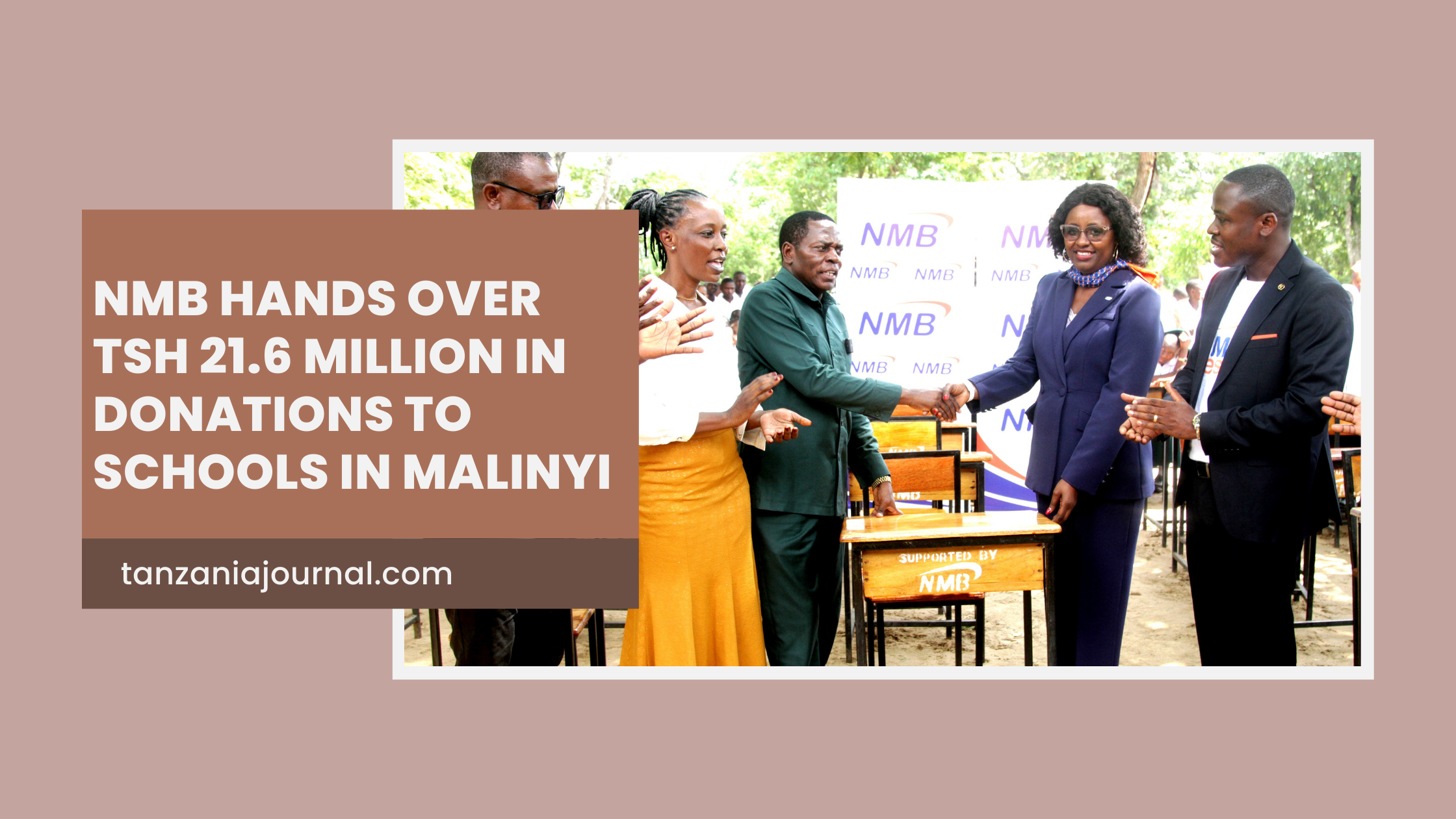 NMB Hands Over TSh 21.6 Million in Donations to Schools in Malinyi