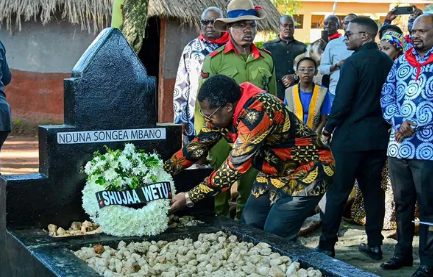 Mashujaa Vitaa vya Majimaji Walizika Ukabila