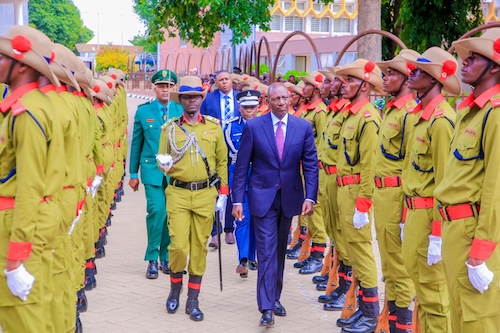 RUTO AWASILI BUNGENI