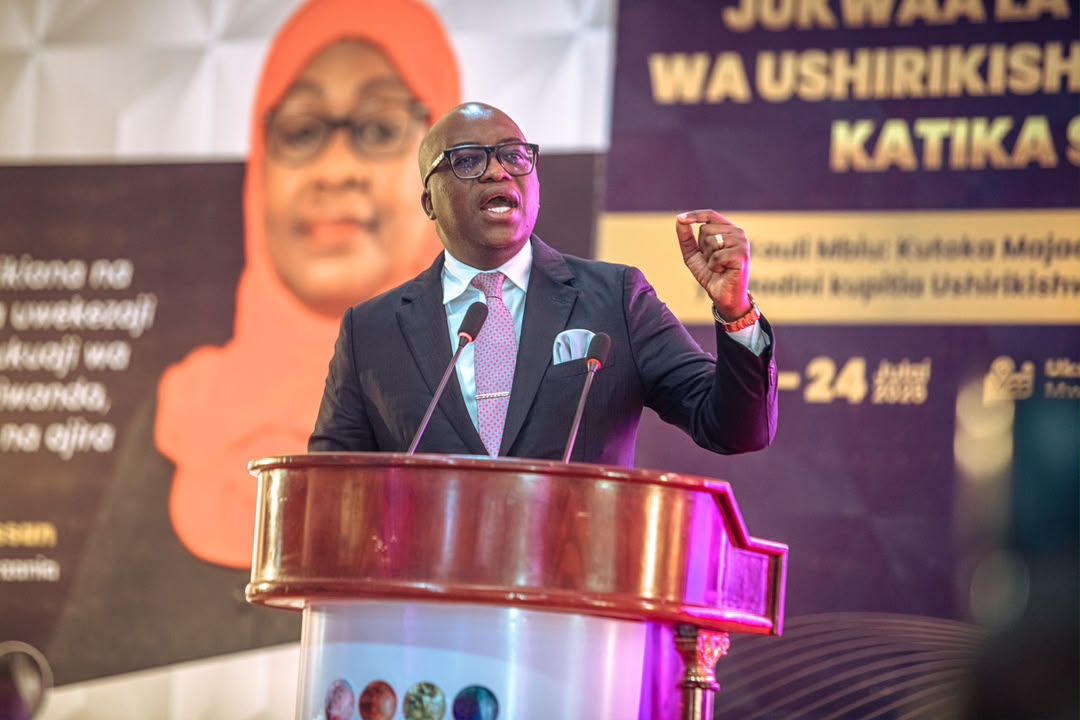 WAZIRI MAVUNDE AELEKEZA USIMAMIZI THABITI WA SHERIA ILI ASILIMIA 90 YA BIDHAA NA HUDUMA MIGODINI KUFANYWA NA WATANZANIA